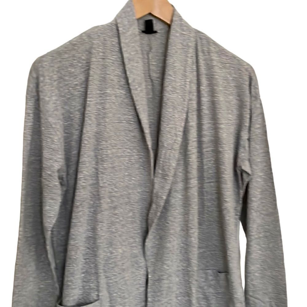 J.Crew Open Shawl Cardigan, Grey - Picture 6 of 7